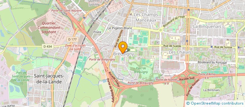 localisation de l'entreprise LAV'YSER SERVICE à RENNES