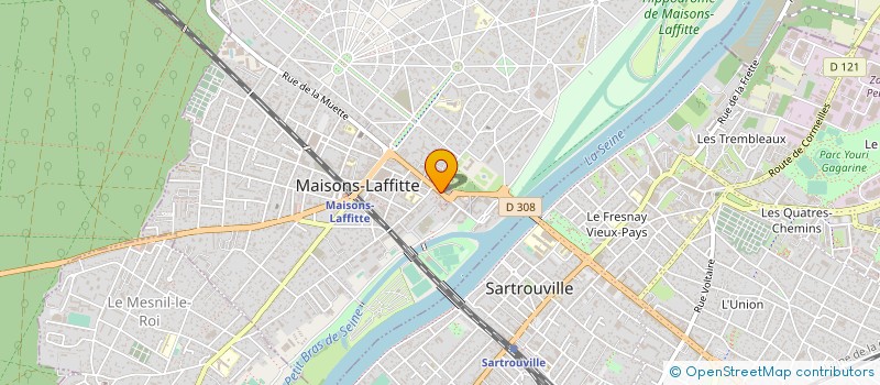 localisation de l'entreprise LAV1913 à MAISONS-LAFFITTE