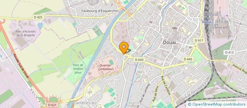 localisation de l'entreprise LAVA GROUP  DOUAI