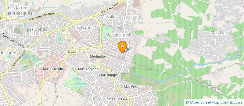 localisation de l'entreprise LAVACONSEIL  PERPIGNAN