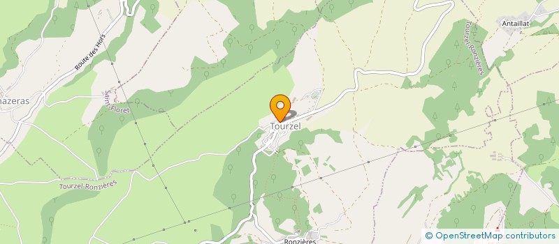 localisation de l'entreprise LAVAG  TOURZEL-RONZIERES