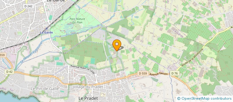localisation de l'entreprise LAVAGE AUTO DU PRADET à LE PRADET