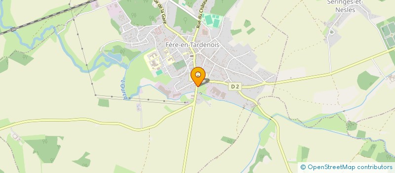 localisation de l'entreprise LAVAGE AUTO EXPRESS à FERE-EN-TARDENOIS