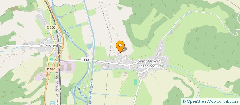 localisation de l'entreprise LAVAGE AUTO JOINVILLE à THONNANCE-LES-JOINVILLE
