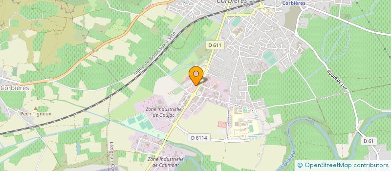 localisation de l'entreprise LAVAGE AUTO LEZIGNANAIS  LEZIGNAN-CORBIERES