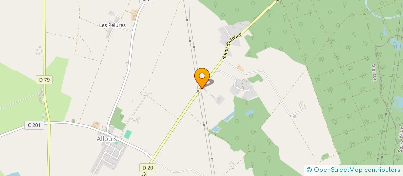 localisation de l'entreprise LAVAGE AUTO PLUS  ALLOUIS