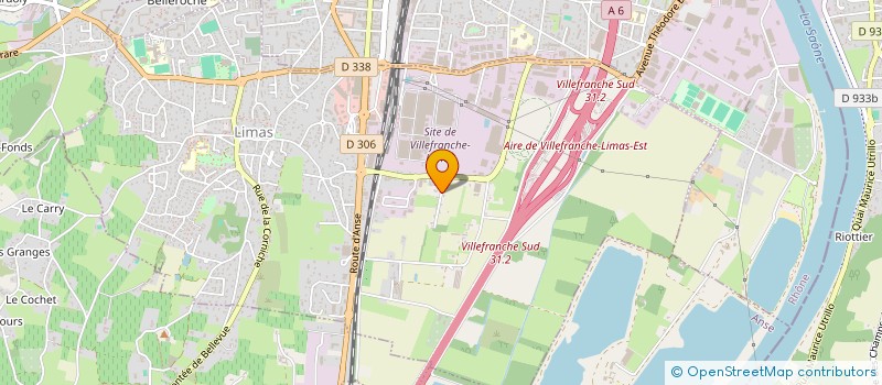 localisation de l'entreprise LAVAGE BRESSAN à LIMAS