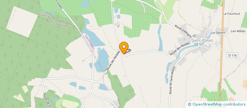 localisation de l'entreprise LAVAGE D'AUXIGNY  SAINT-PALAIS