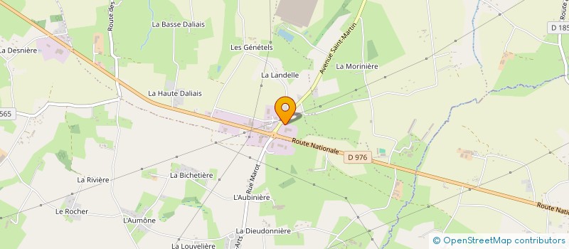 localisation de l'entreprise LAVAGE DES BIARDS  ISIGNY-LE-BUAT