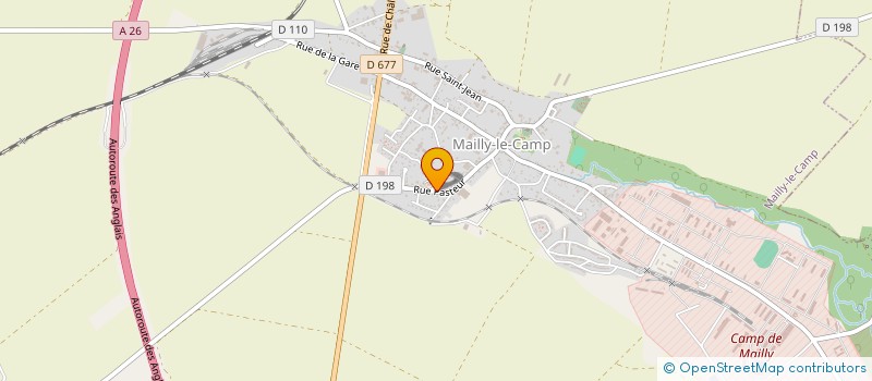 localisation de l'entreprise LAVAGE DES VIGNATTES à MAILLY-LE-CAMP