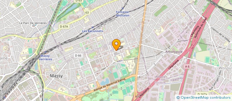 localisation de l'entreprise LAVAGE EXPRESS à MASSY