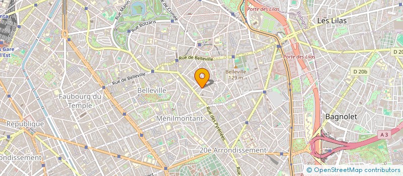 localisation de l'entreprise LAVAGE EXPRESS à PARIS