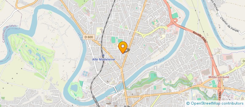 localisation de l'entreprise LAVAGE GC  CASTRES