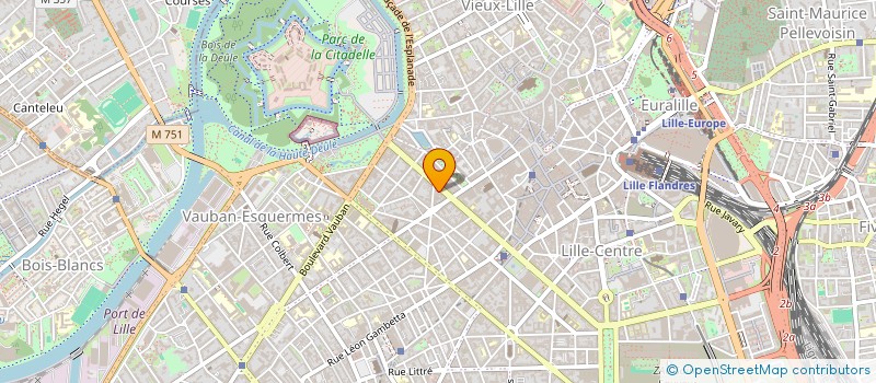 localisation de l'entreprise LAVAGE METROPOLE NORD à LILLE