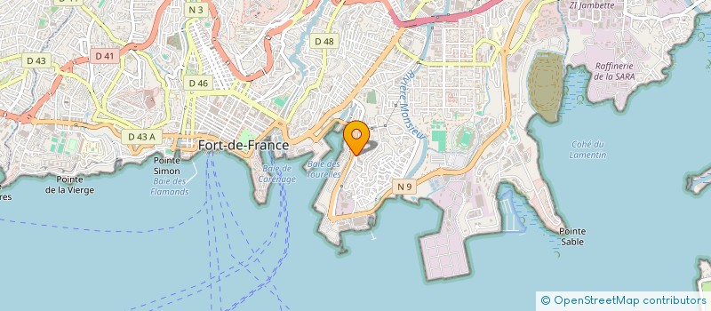 localisation de l'entreprise LAVAGE MULTI-SERVICES  FORT-DE-FRANCE