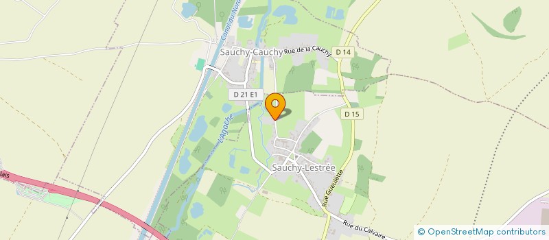 localisation de l'entreprise LAVAGE POIDS LOURDS VALENCIENNES à SAUCHY-LESTREE