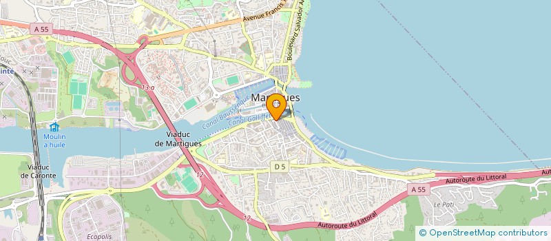 localisation de l'entreprise LAVAGE RIGAUT EURL à MARTIGUES