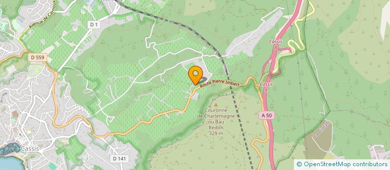 localisation de l'entreprise LAVAGE.S  CASSIS