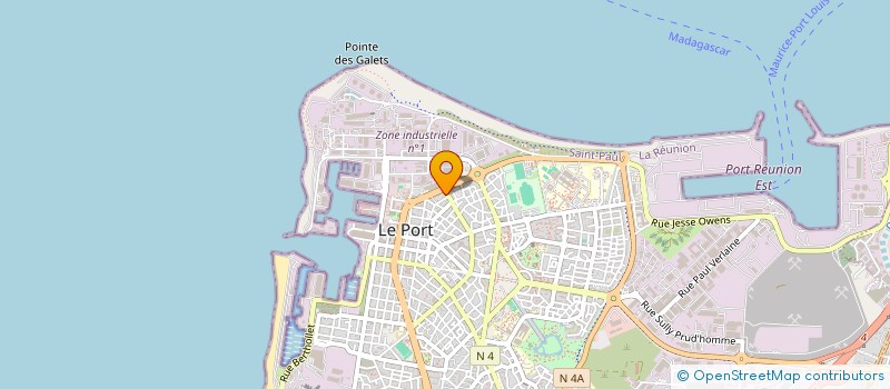 localisation de l'entreprise LAVAGE SECHAGE REPASSAGE PORTOIS à LE PORT