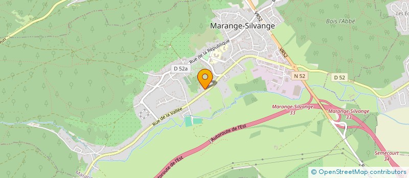 localisation de l'entreprise LAVAGGIO BELLA AUTO  MARANGE-SILVANGE