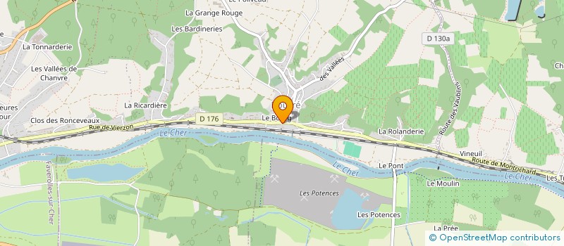 localisation de l'entreprise LAVAL  SAINT-JULIEN-DE-CHEDON