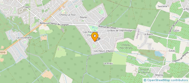 localisation de l'entreprise LAVAL  CESTAS