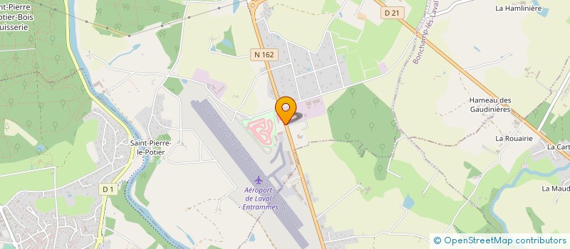 localisation de l'entreprise LAVAL AERO SHOW à LAVAL