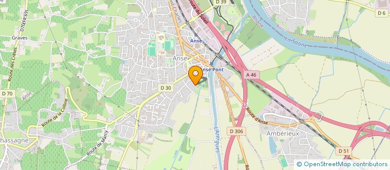 localisation de l'entreprise LAVAL FRERES SARL  AMBERIEUX