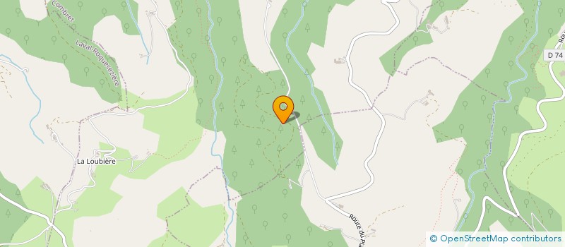 localisation de l'entreprise LAVAL INDIVISION  COMBRET