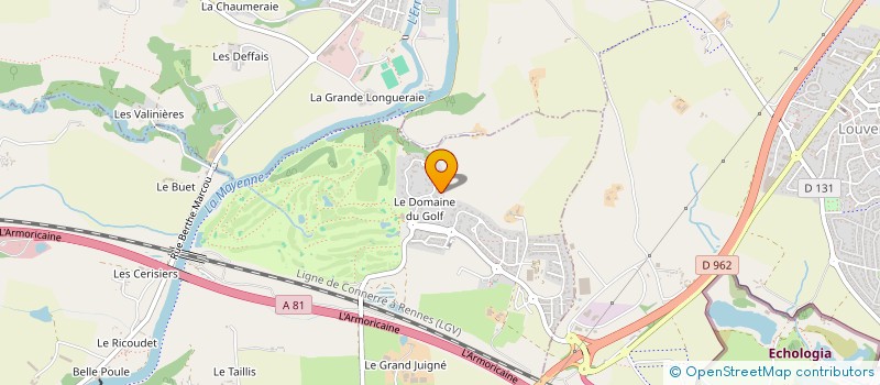 localisation de l'entreprise LAVAL MAGENTA 1  CHANGE