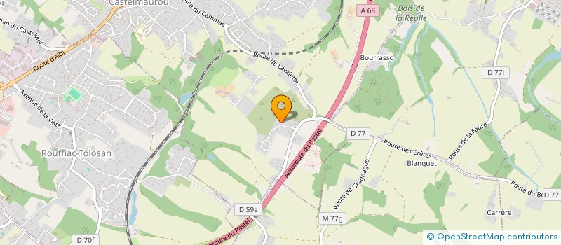 localisation de l'entreprise LAVALETTE  CASTELMAUROU