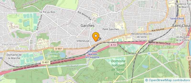 localisation de l'entreprise LAVALETTE MARKET REALESTATE CONSEIL à GARCHES