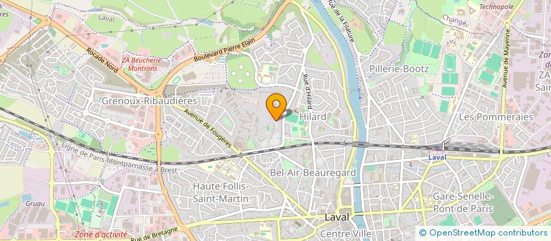 localisation de l'entreprise LAVALEURSURE à LAVAL