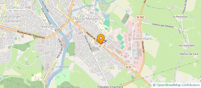 localisation de l'entreprise LAVALSEC à LAVAL