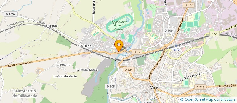 localisation de l'entreprise LAVALTO  VIRE NORMANDIE