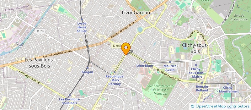 localisation de l'entreprise LAVAMI à LIVRY-GARGAN