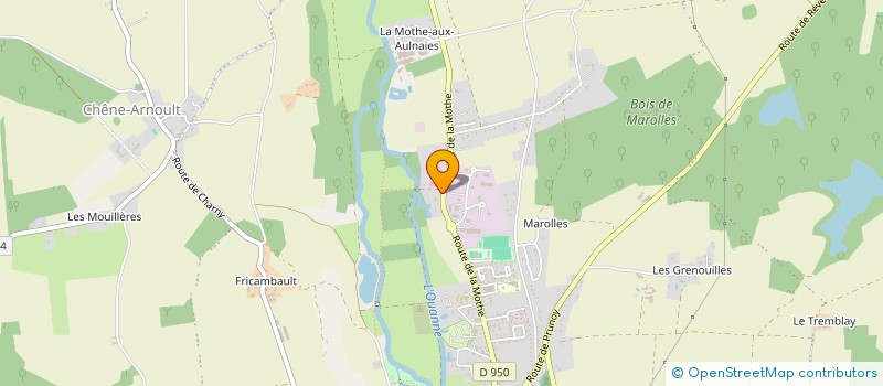 localisation de l'entreprise LAVANBERT à CHARNY OREE DE PUISAYE