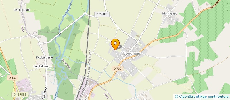 localisation de l'entreprise LAVANDARIA à BOUGNEAU