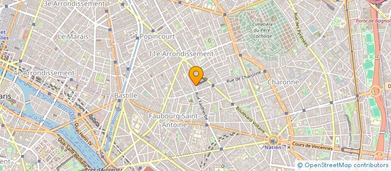 localisation de l'entreprise LAVANDE  PARIS