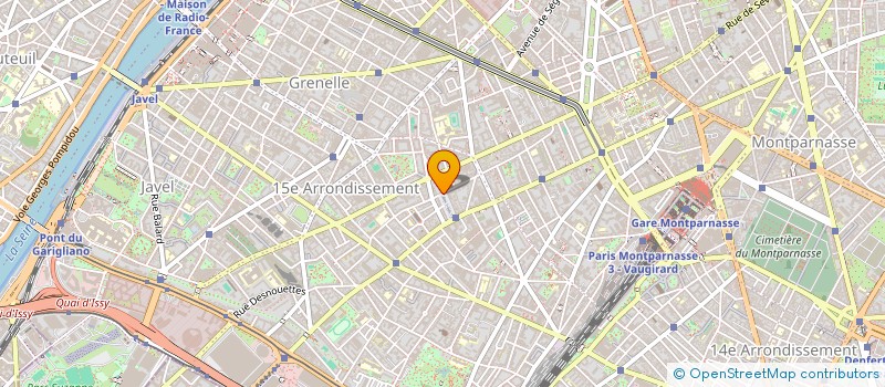 localisation de l'entreprise LAVANDE  PARIS 15