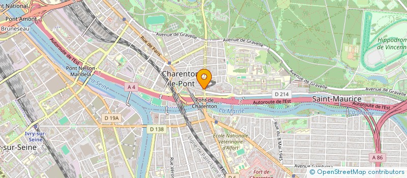 localisation de l'entreprise LAVANDE CLEAN à CHARENTON-LE-PONT