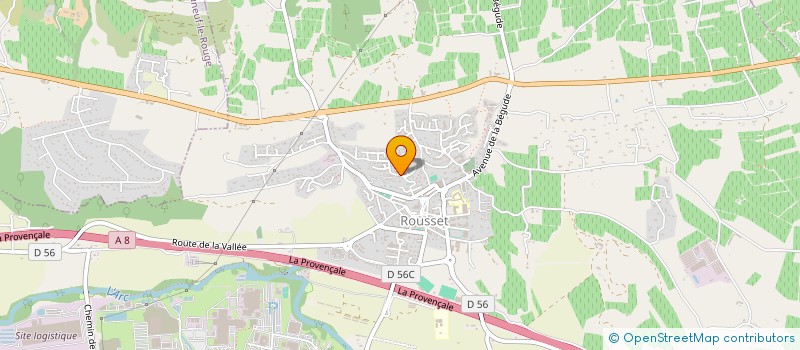 localisation de l'entreprise LAVANDE & LIS-LA  ROUSSET