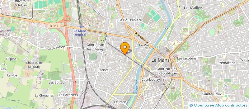 localisation de l'entreprise LAVANDON & CO  LE MANS