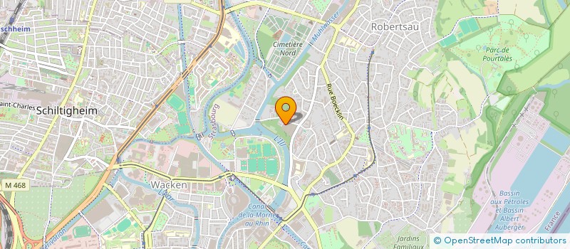 localisation de l'entreprise LAVANG à STRASBOURG