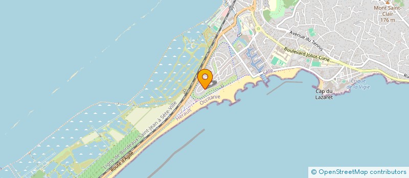 localisation de l'entreprise LAVANTI  SETE