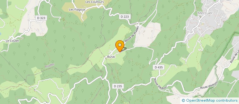 localisation de l'entreprise LAVAT à ROMANS-SUR-ISERE