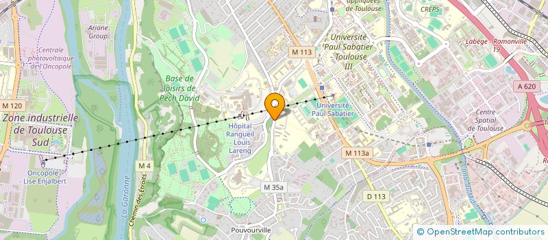 localisation de l'entreprise LAVAU à TOULOUSE