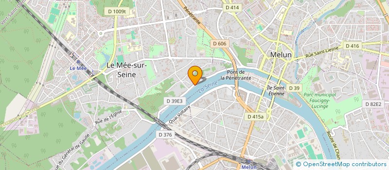 localisation de l'entreprise LAVAU ROUZIERE  LE MEE-SUR-SEINE