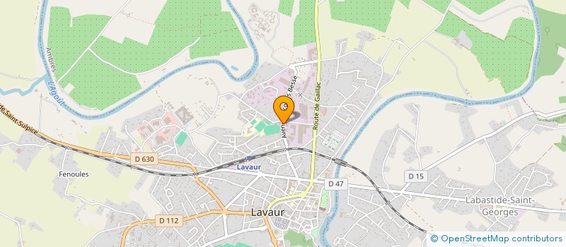 localisation de l'entreprise LAVAUR MULTIMEDIA  LAVAUR