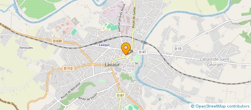 localisation de l'entreprise LAVAUR VELO CLUB  LAVAUR